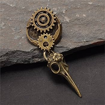 Amazon.co.jp: スチームパンクブローチ スチームパンク